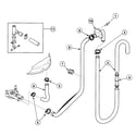 Speed Queen SWT820WN drain hoses diagram