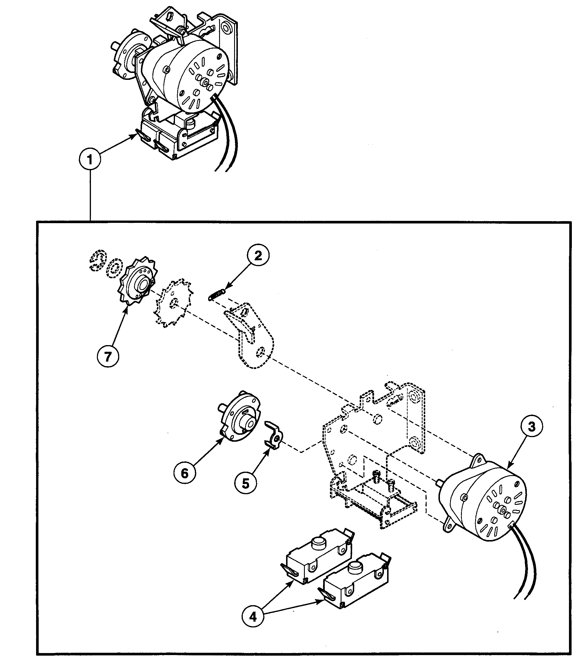 Speed Queen SDE307QF1500 accumulator diagram