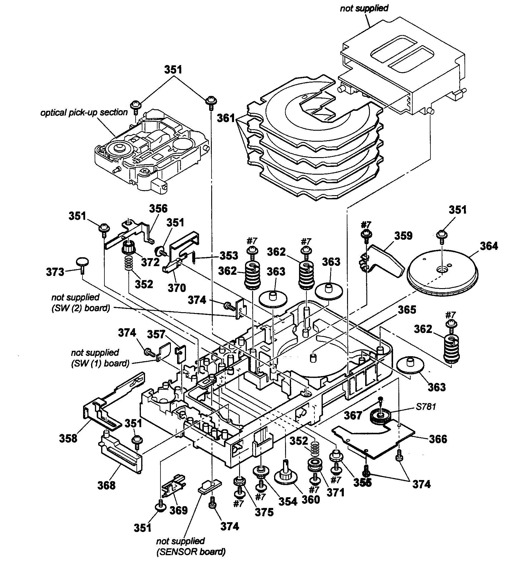 Sony DAV-HDX285 deck 2 diagram