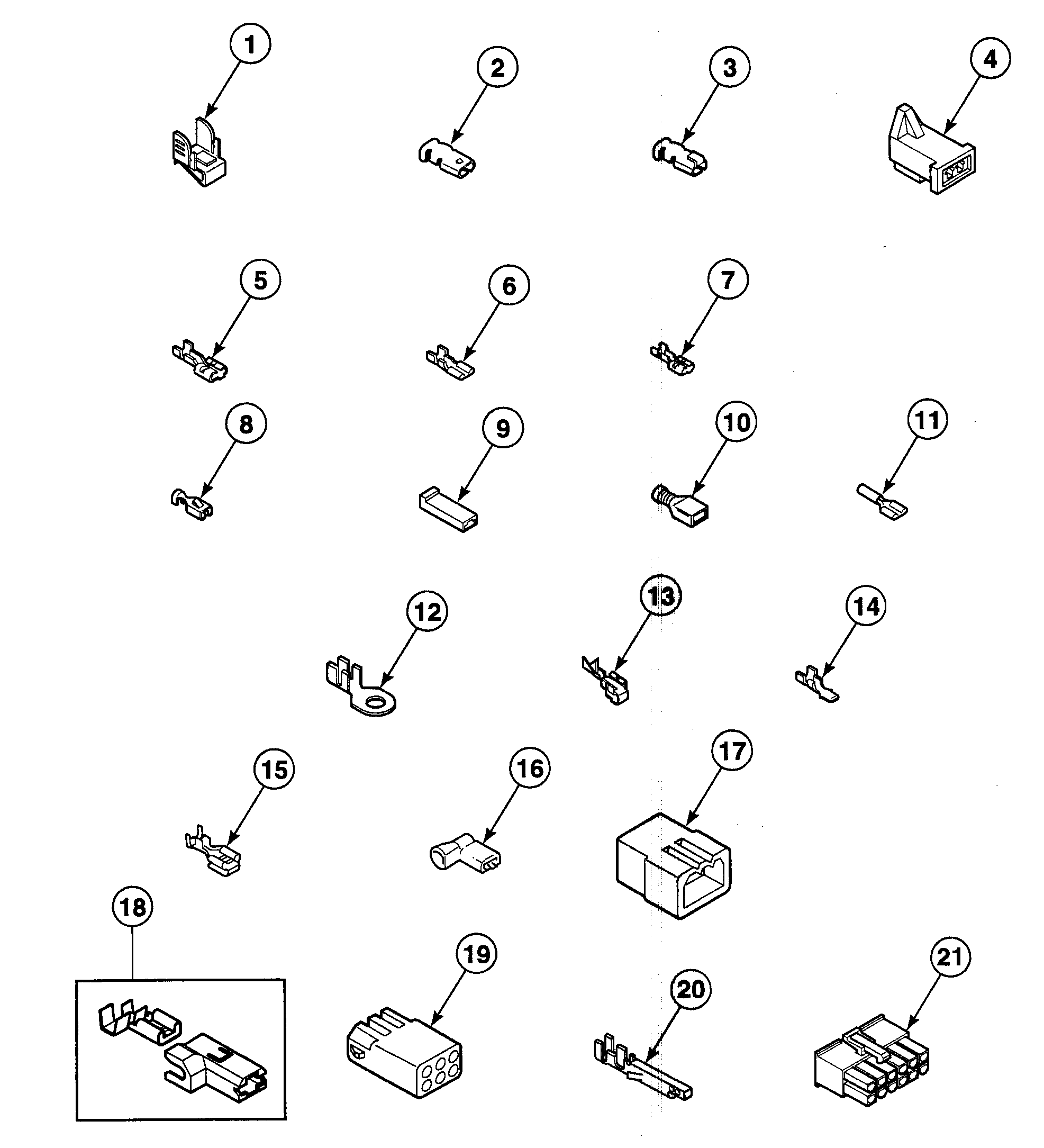 Speed Queen SDEB07QJ1500 blocks diagram