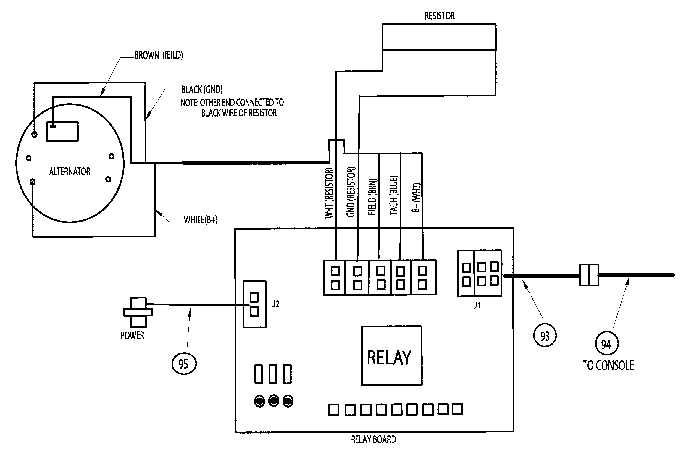 StairMaster SM916 power wiring diagram