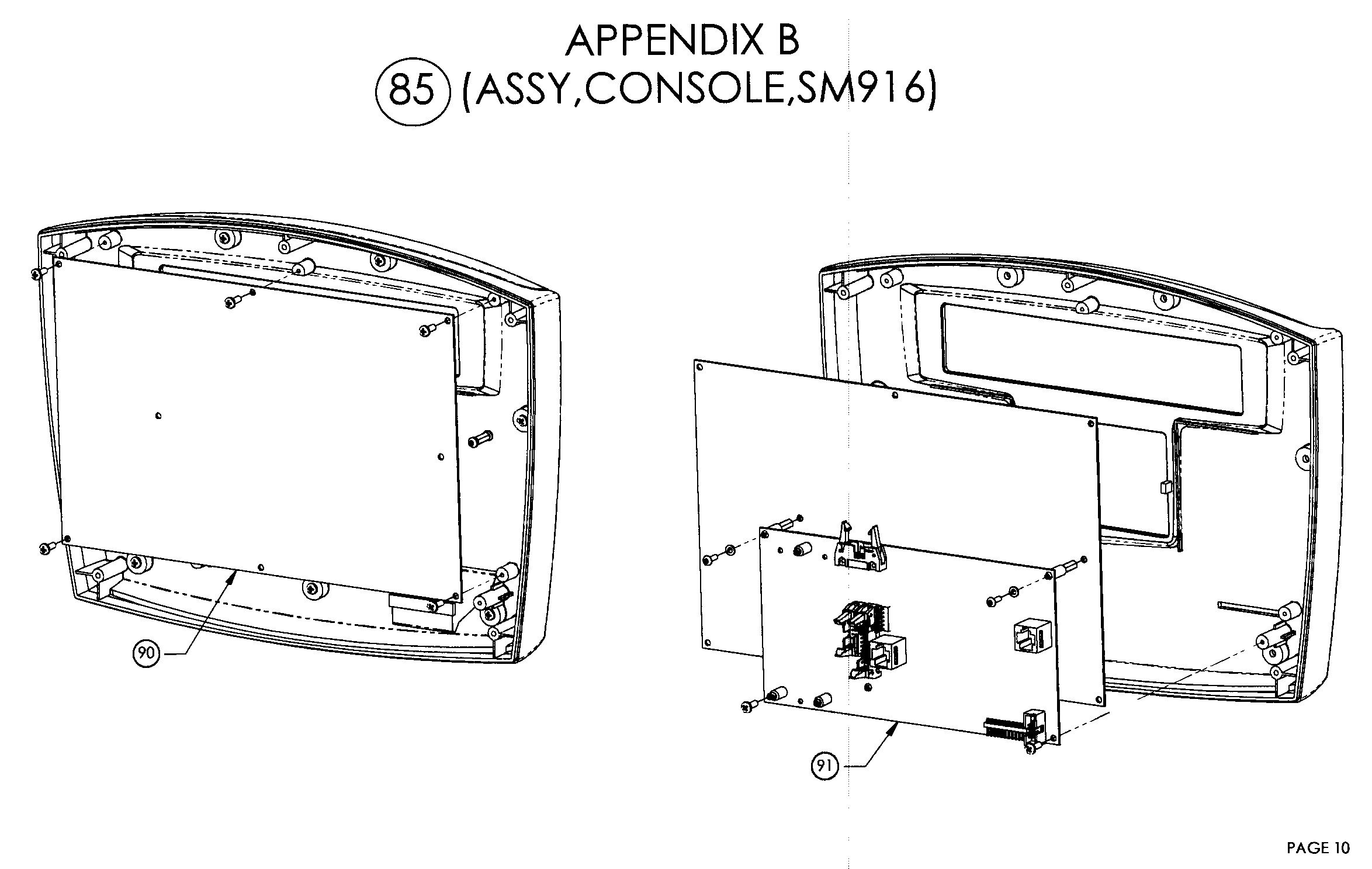 StairMaster SM916 console 3 diagram