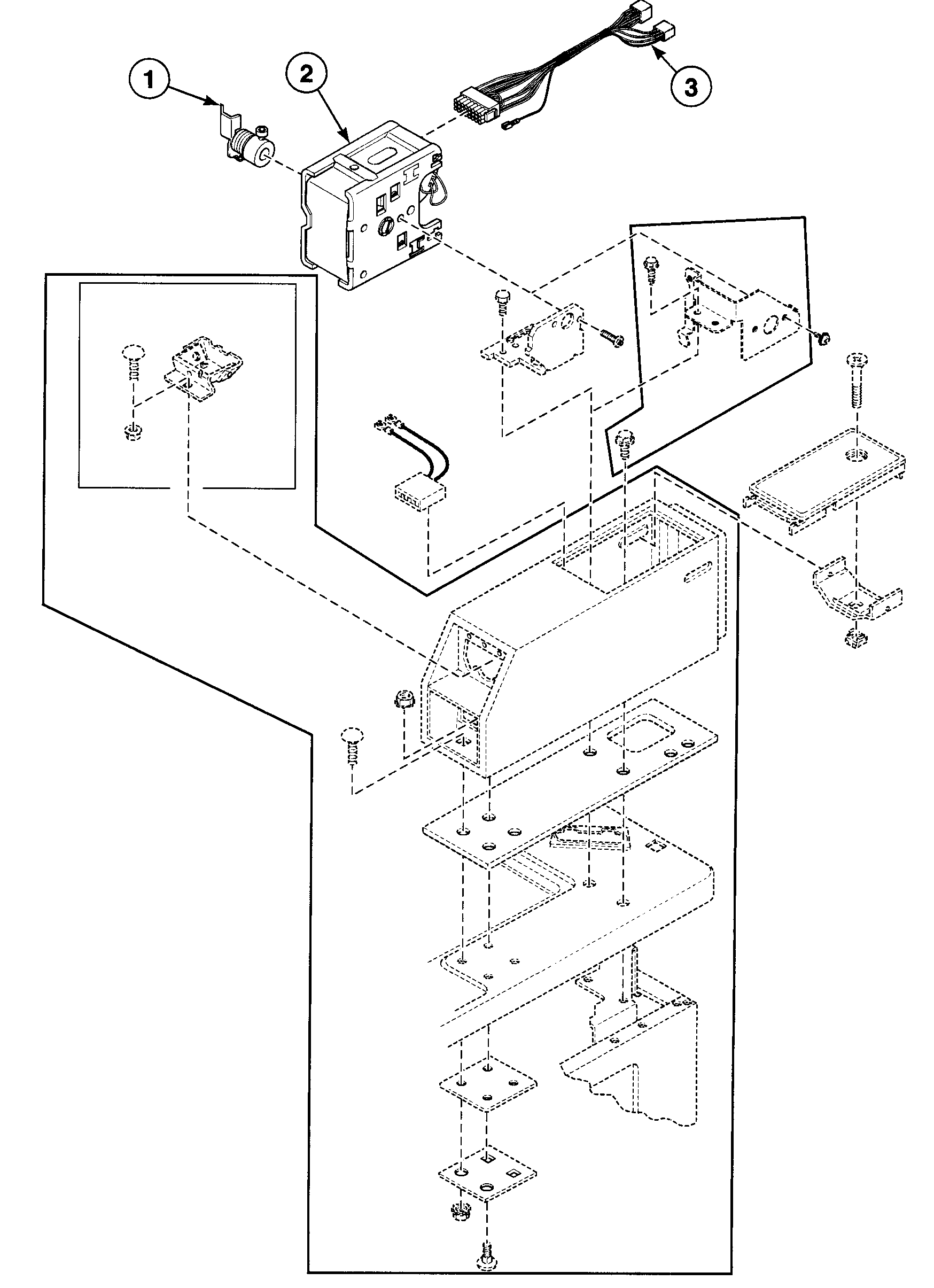 Speed Queen SWT210LA1124 timer diagram
