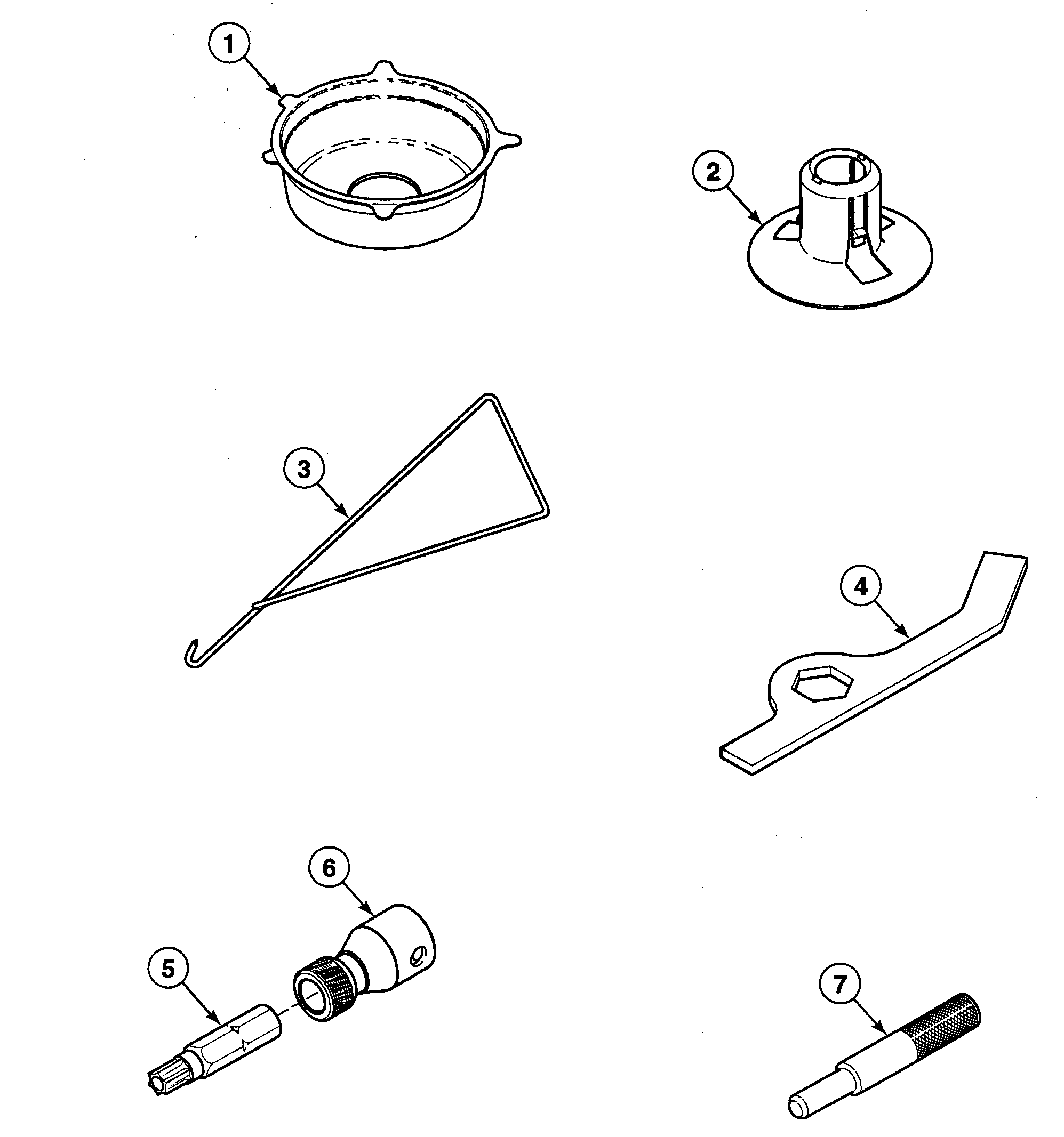 Speed Queen SWT210WN1124 tools 1 diagram