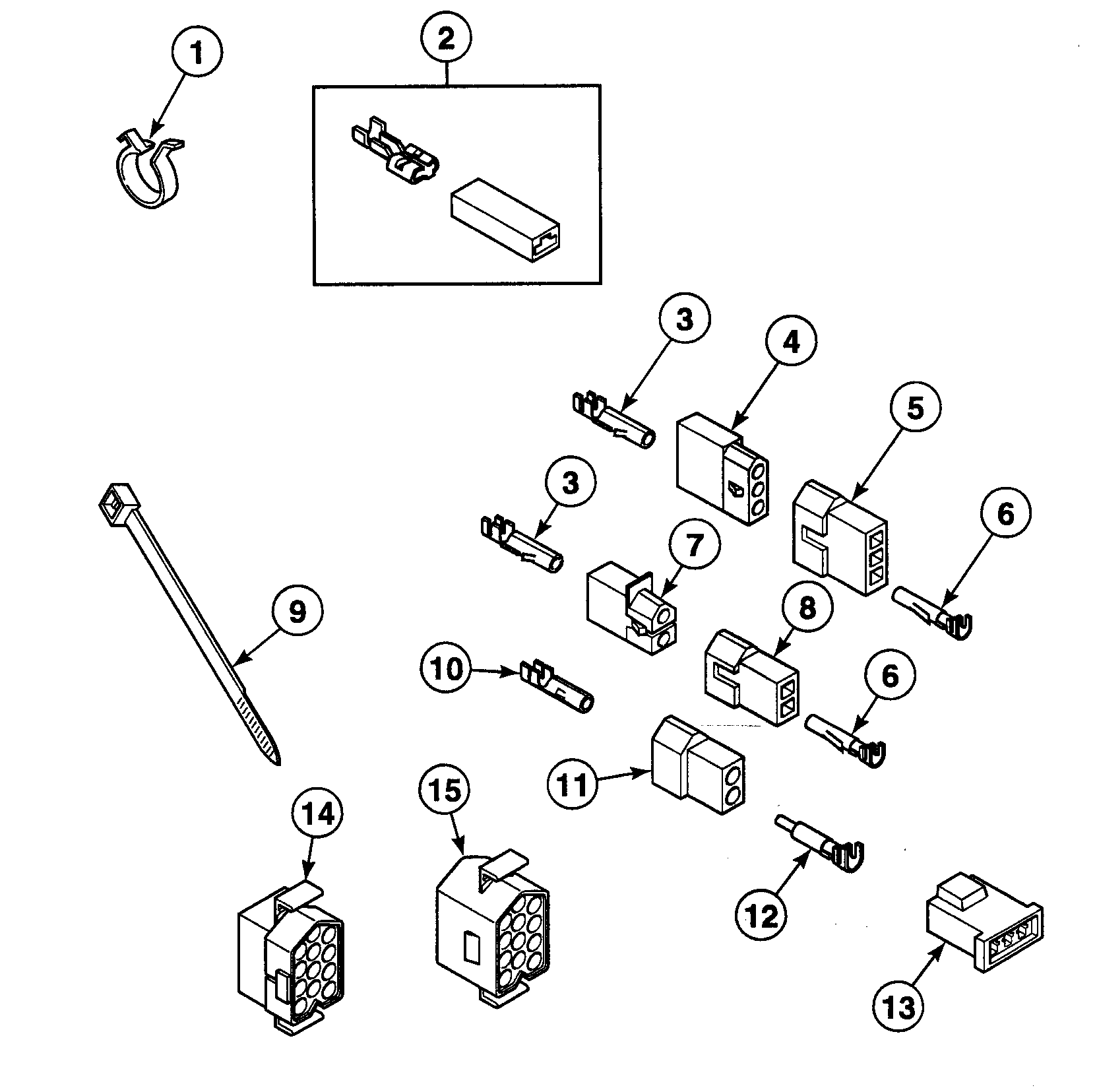 Speed Queen SDEF07QJ1500 blocks diagram