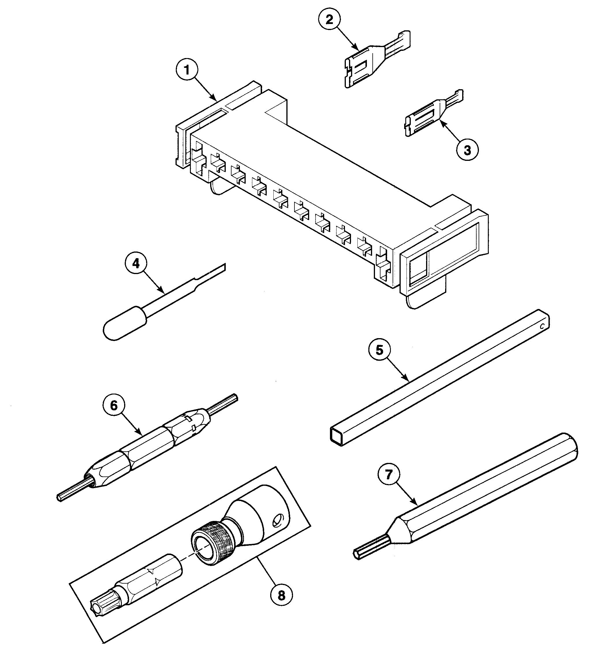 Speed Queen SDE907QF1724 tools diagram