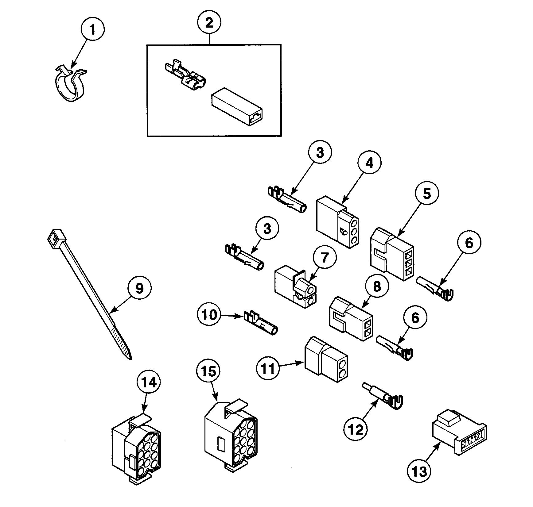 Speed Queen SDE707QF blocks diagram