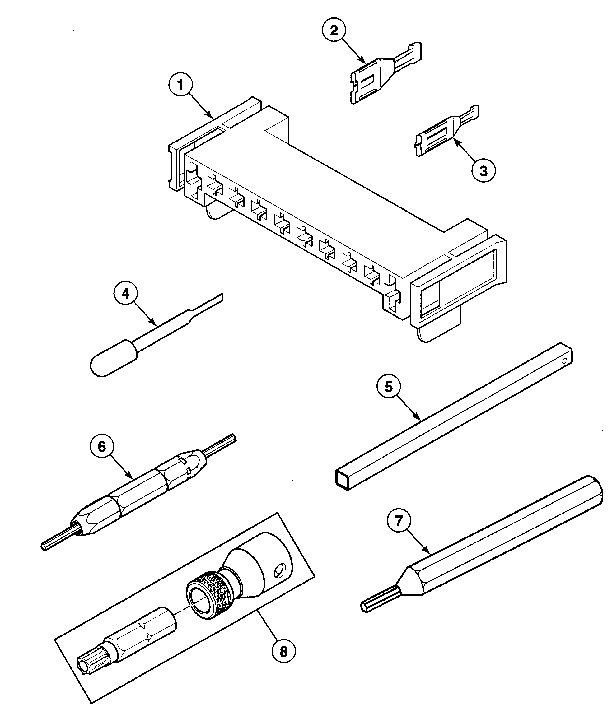 Speed Queen SDE707QF tools diagram