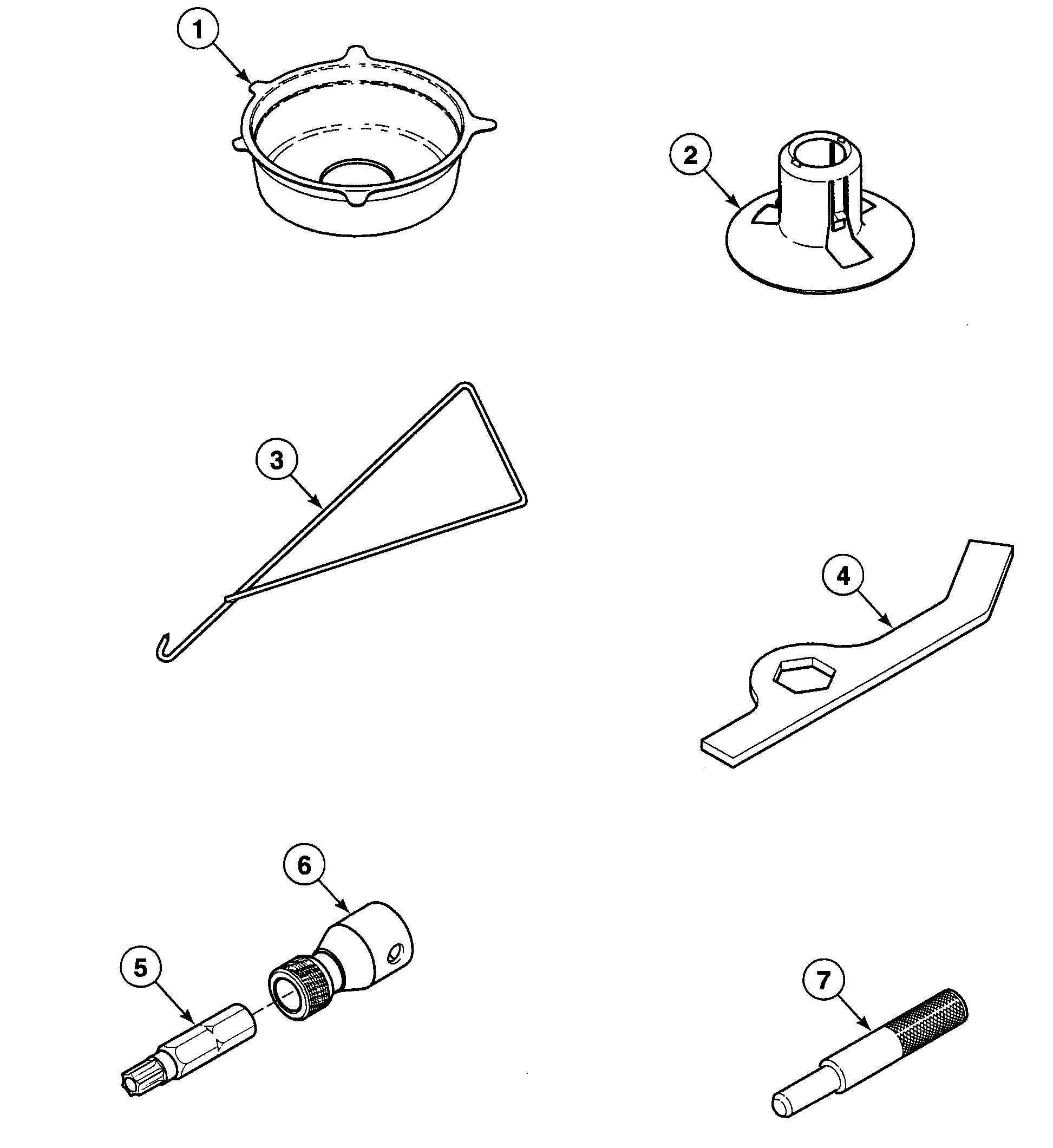 Speed Queen SWT021LN tools 1 diagram
