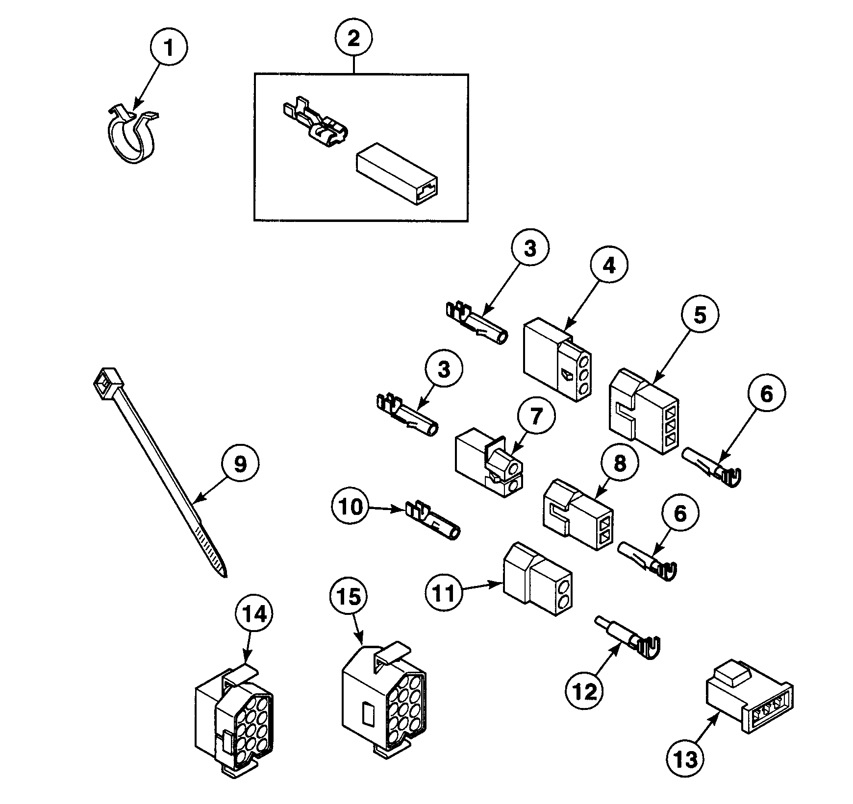 Speed Queen SDEA07WJ blocks diagram