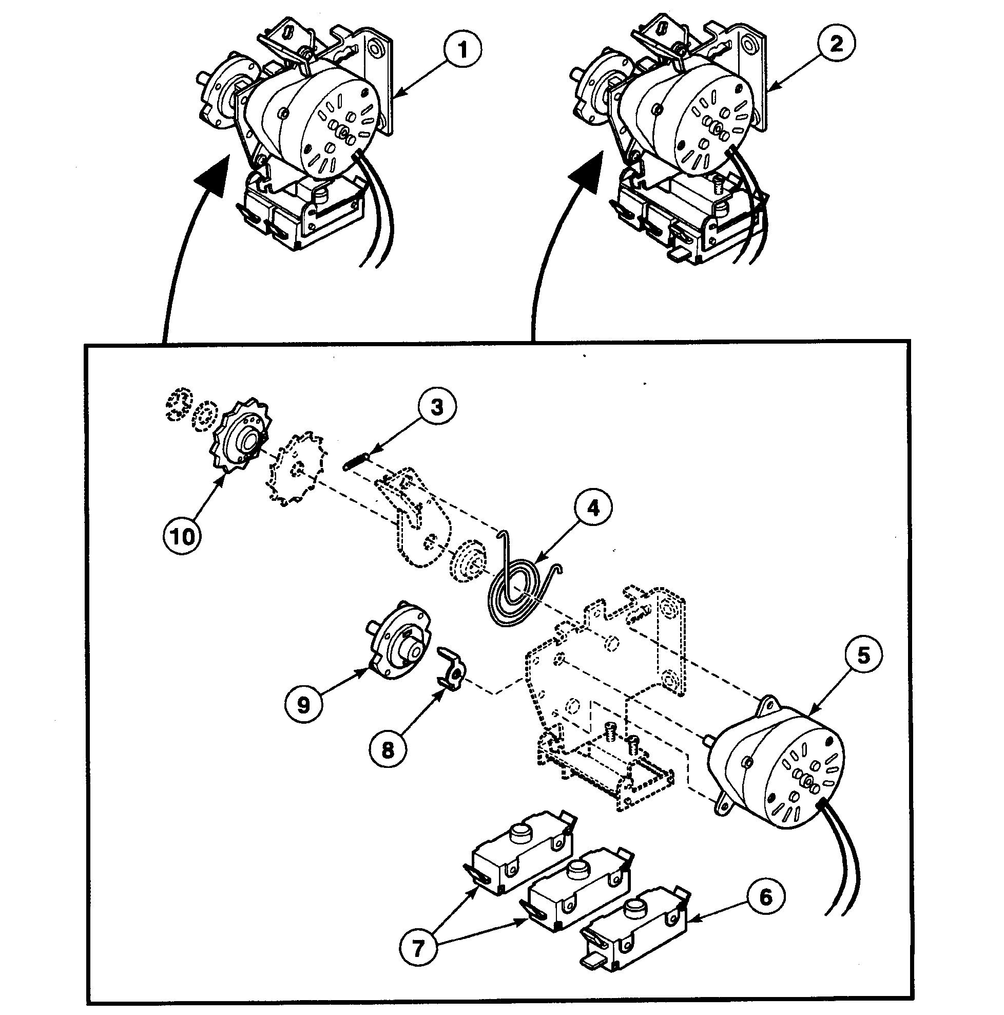Speed Queen SSE107LF99L7 accumulator diagram