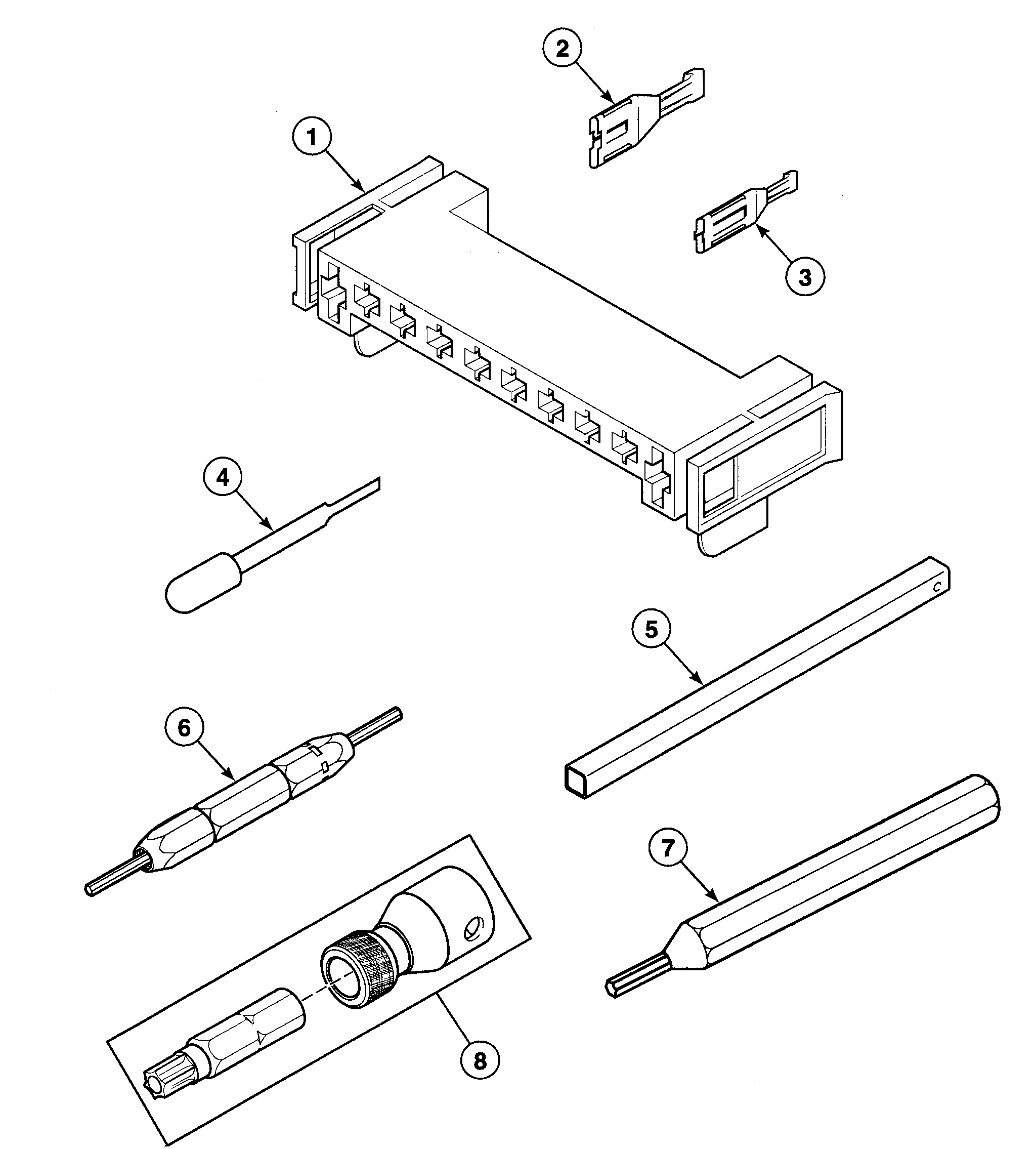 Speed Queen SDEX07LF1500 tools diagram