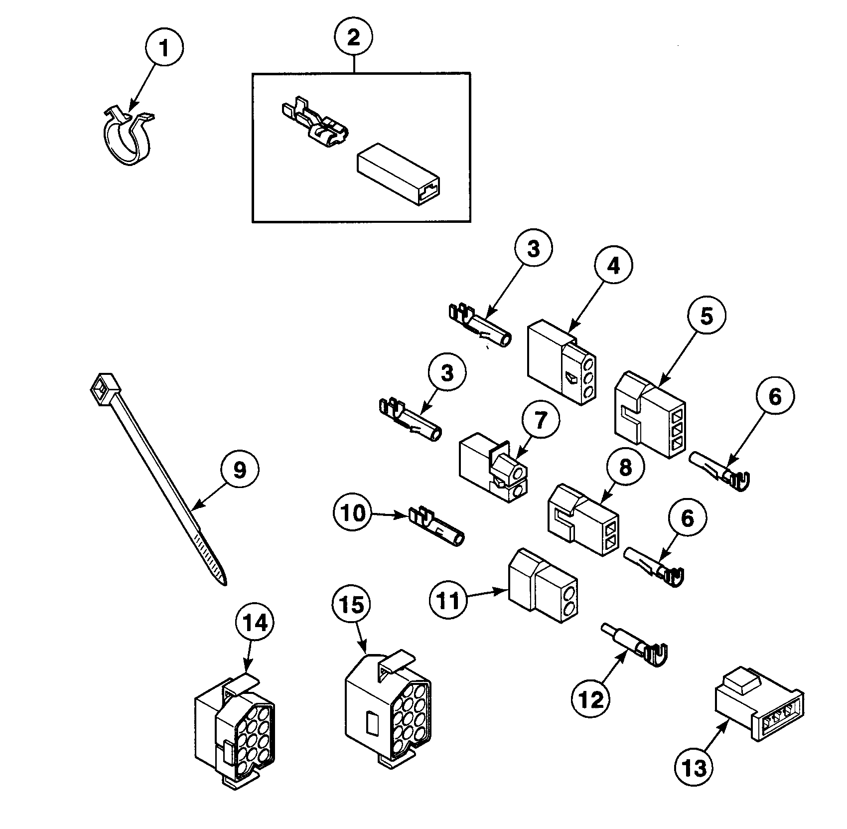 Speed Queen SDEX07WF1500 blocks diagram