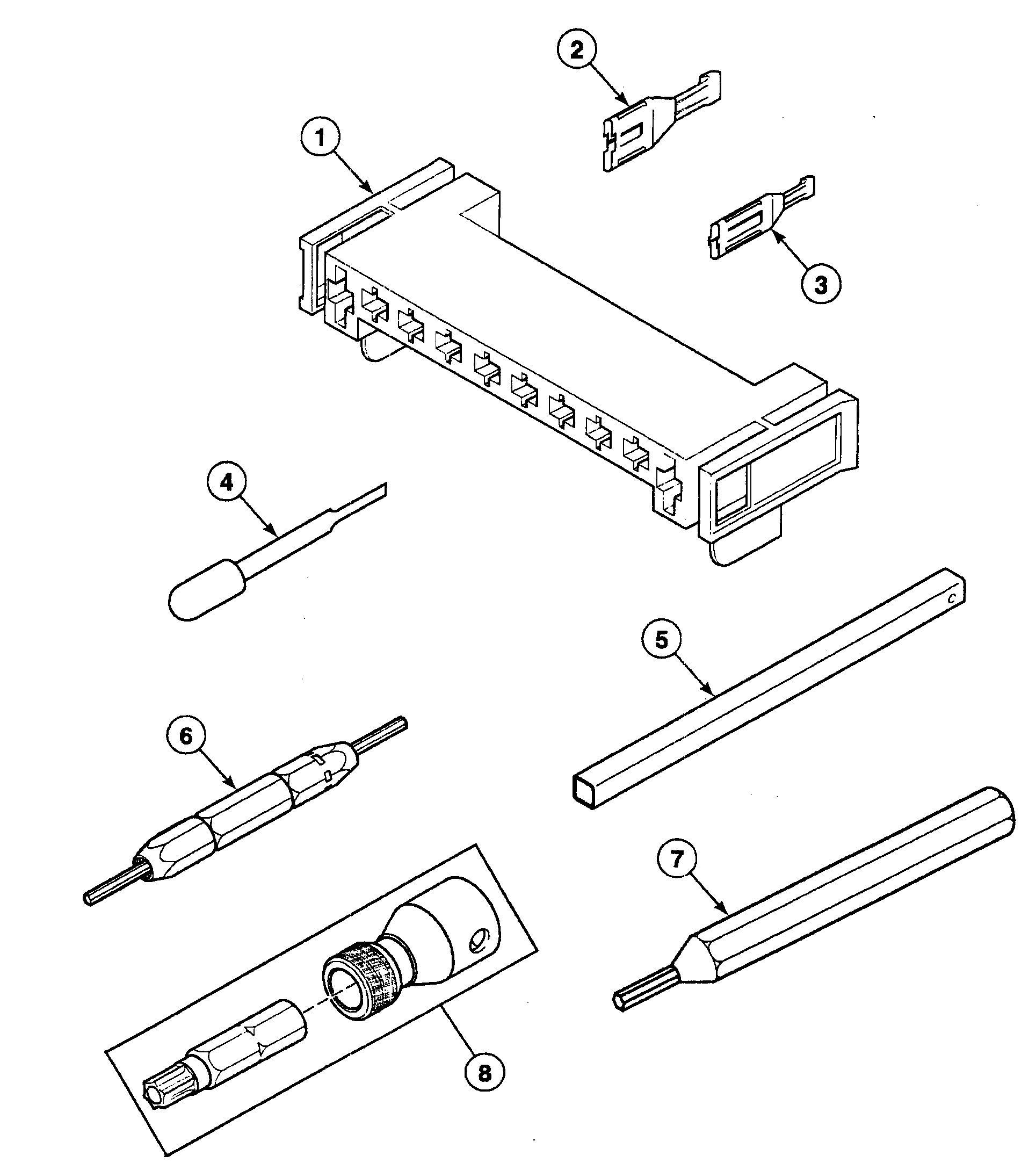 Speed Queen SSE307LF tools diagram
