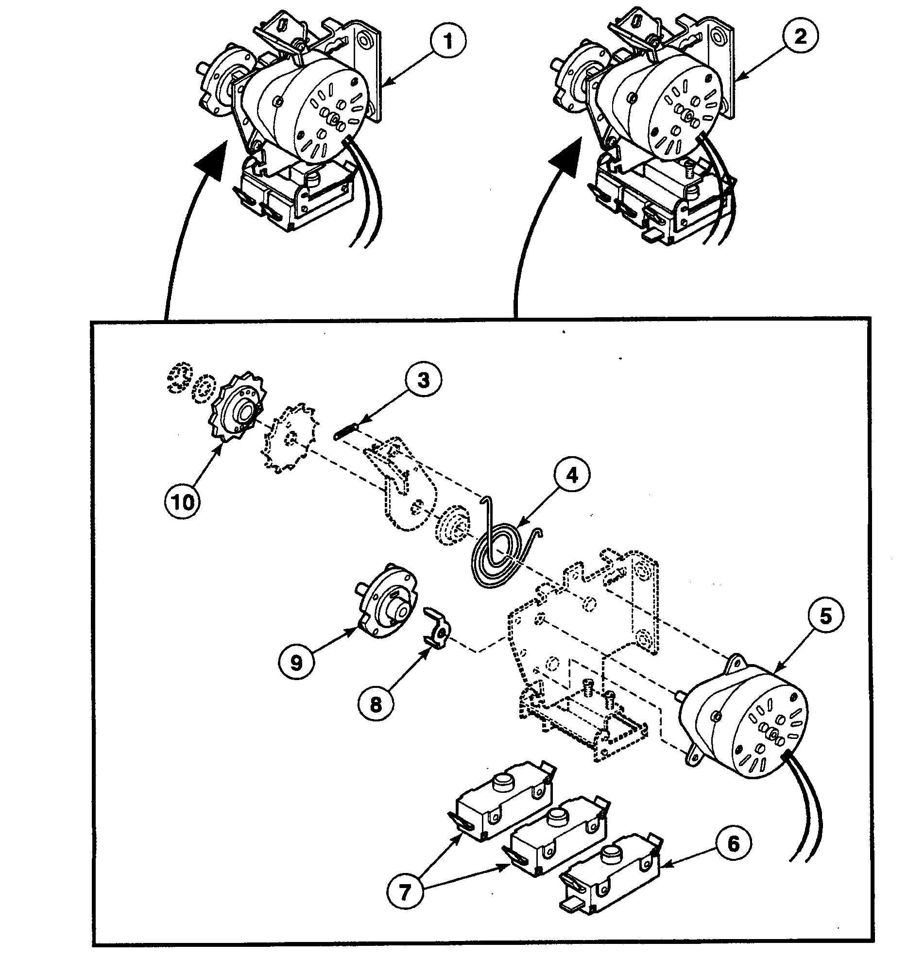 Speed Queen SSE117WF accumulator diagram