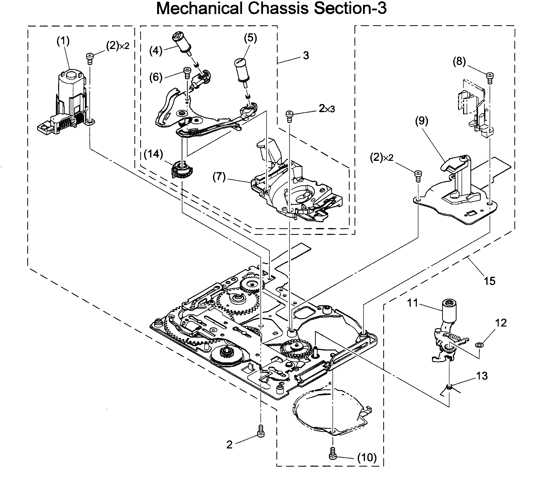 Canon HV40A chassis 3 diagram