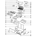 Weber S660NG grill assy diagram