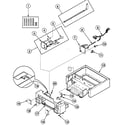 Speed Queen SSE517QF control cabinet diagram