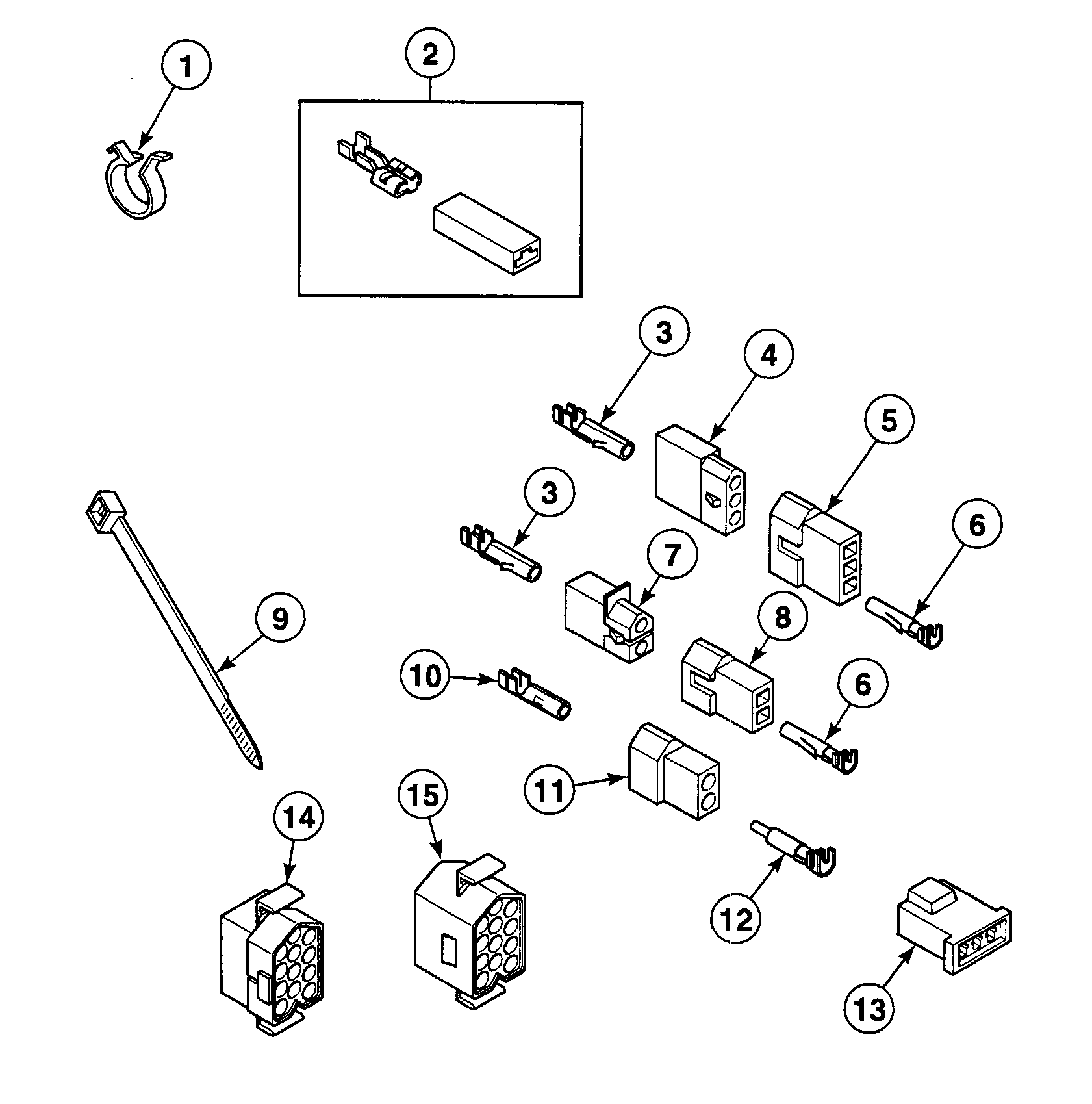 Speed Queen SDG909QF blocks diagram