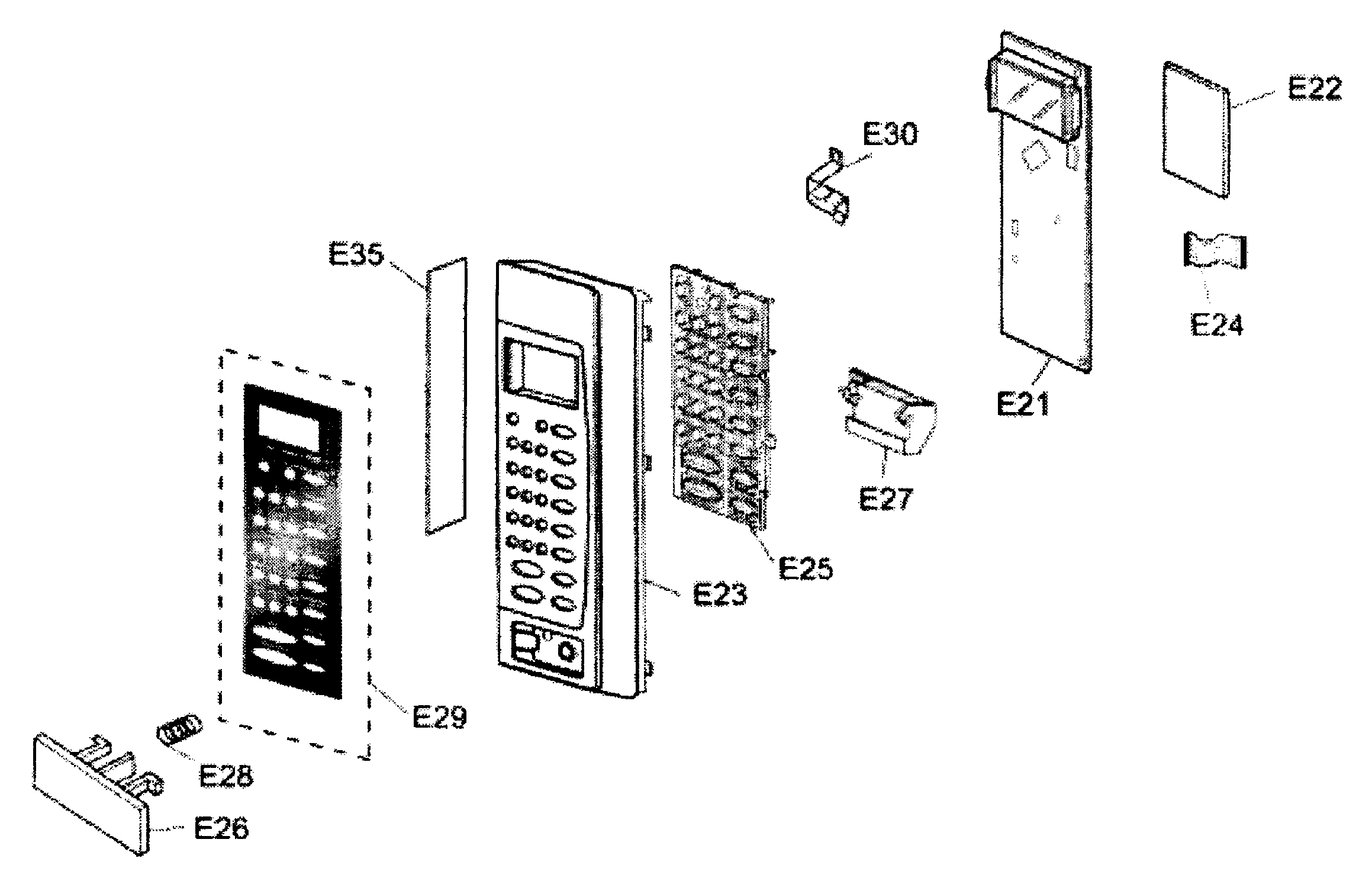 Panasonic NN-T994SFR controls diagram