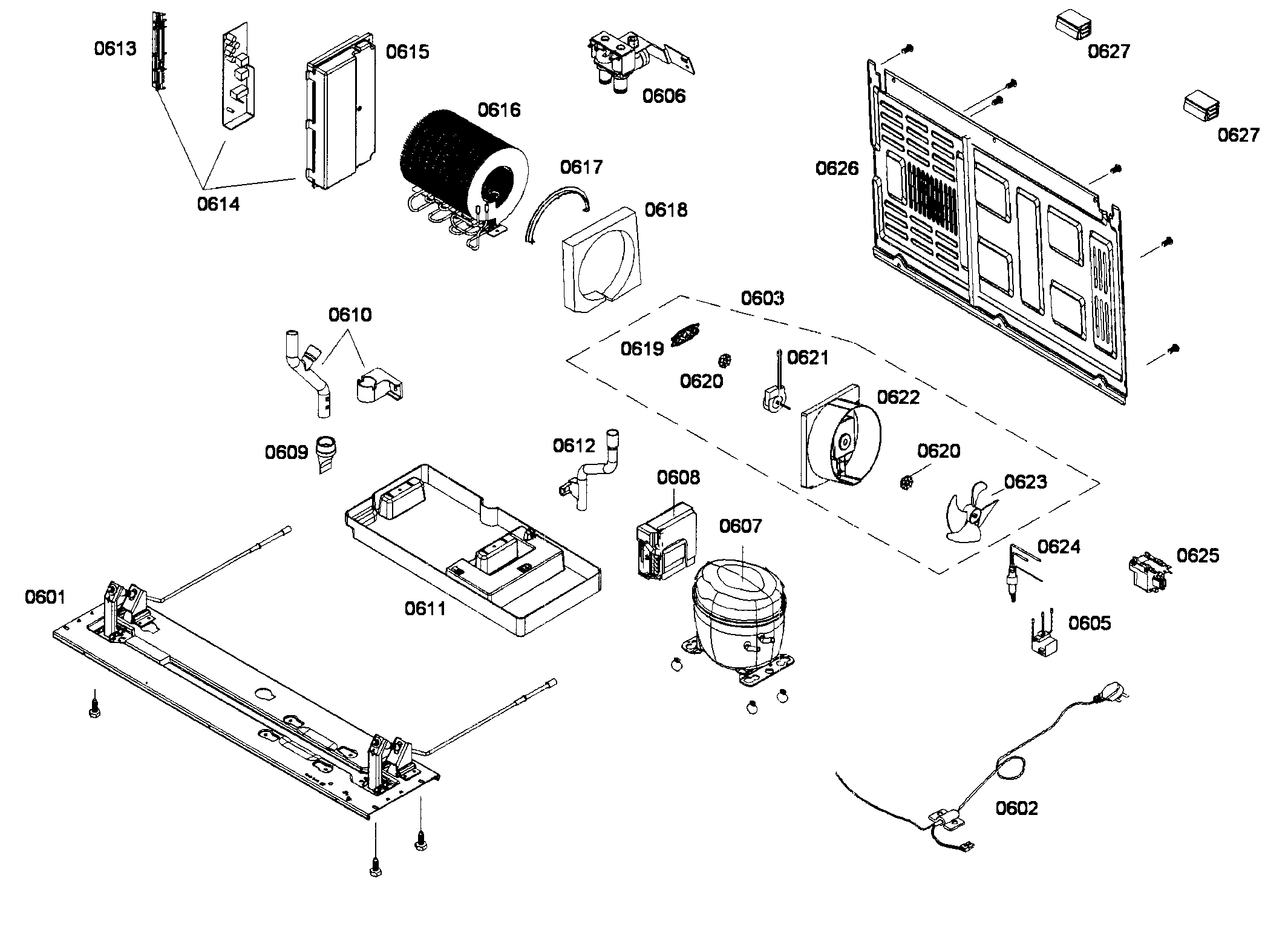 Bosch B22CS80SNS/01 compressor diagram