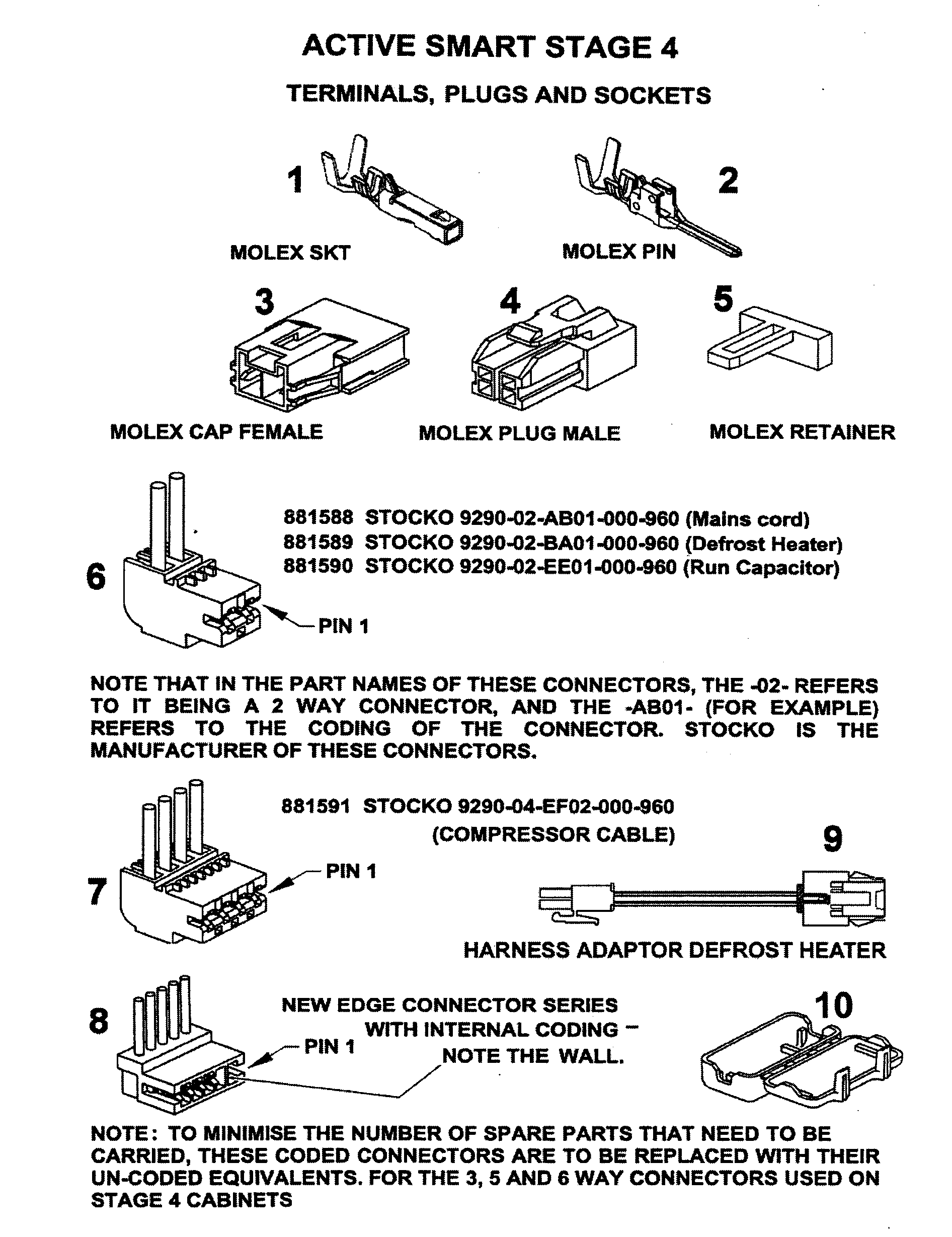 Fisher & Paykel RF201ADUX-22302A plugs diagram