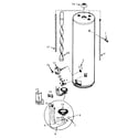 Kenmore 153336332 water heater diagram