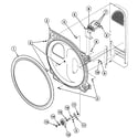 Speed Queen SSE907WF roller assy diagram