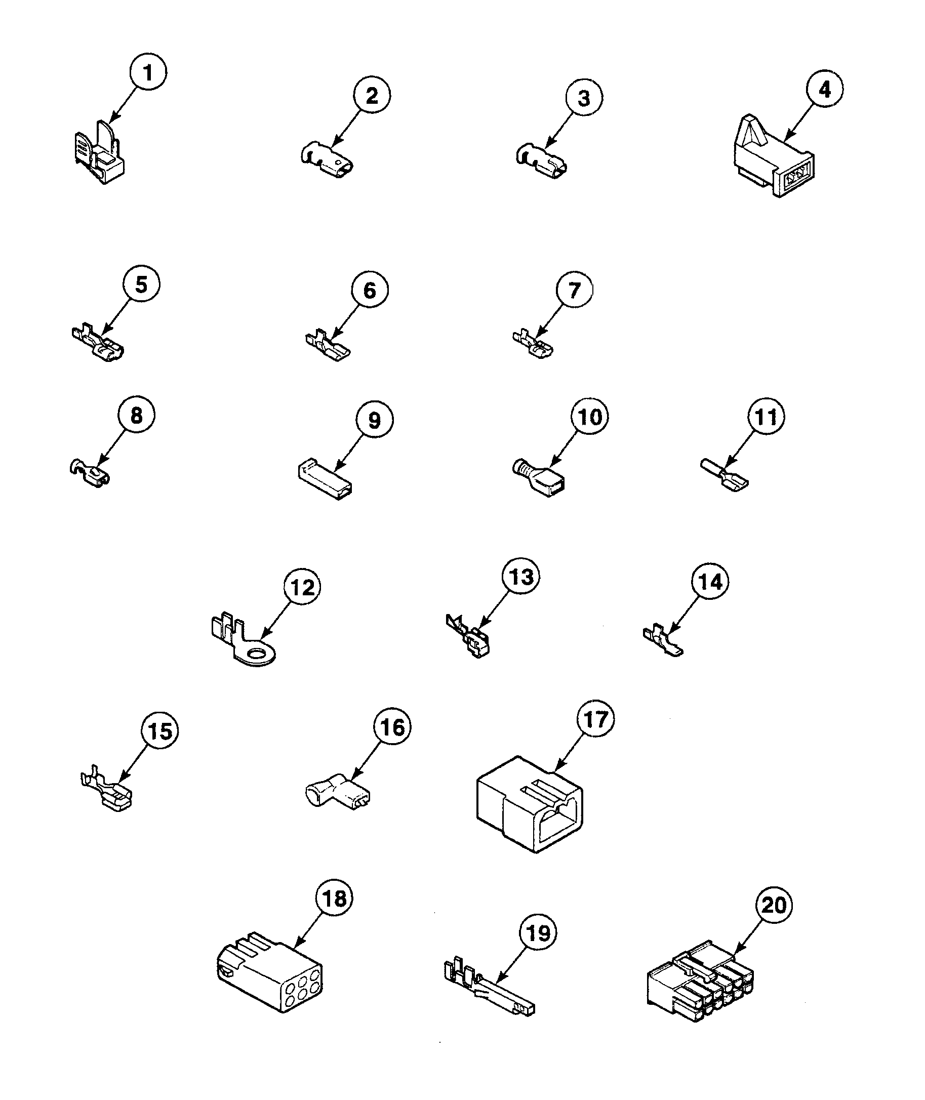Speed Queen SSE907WF blocks diagram