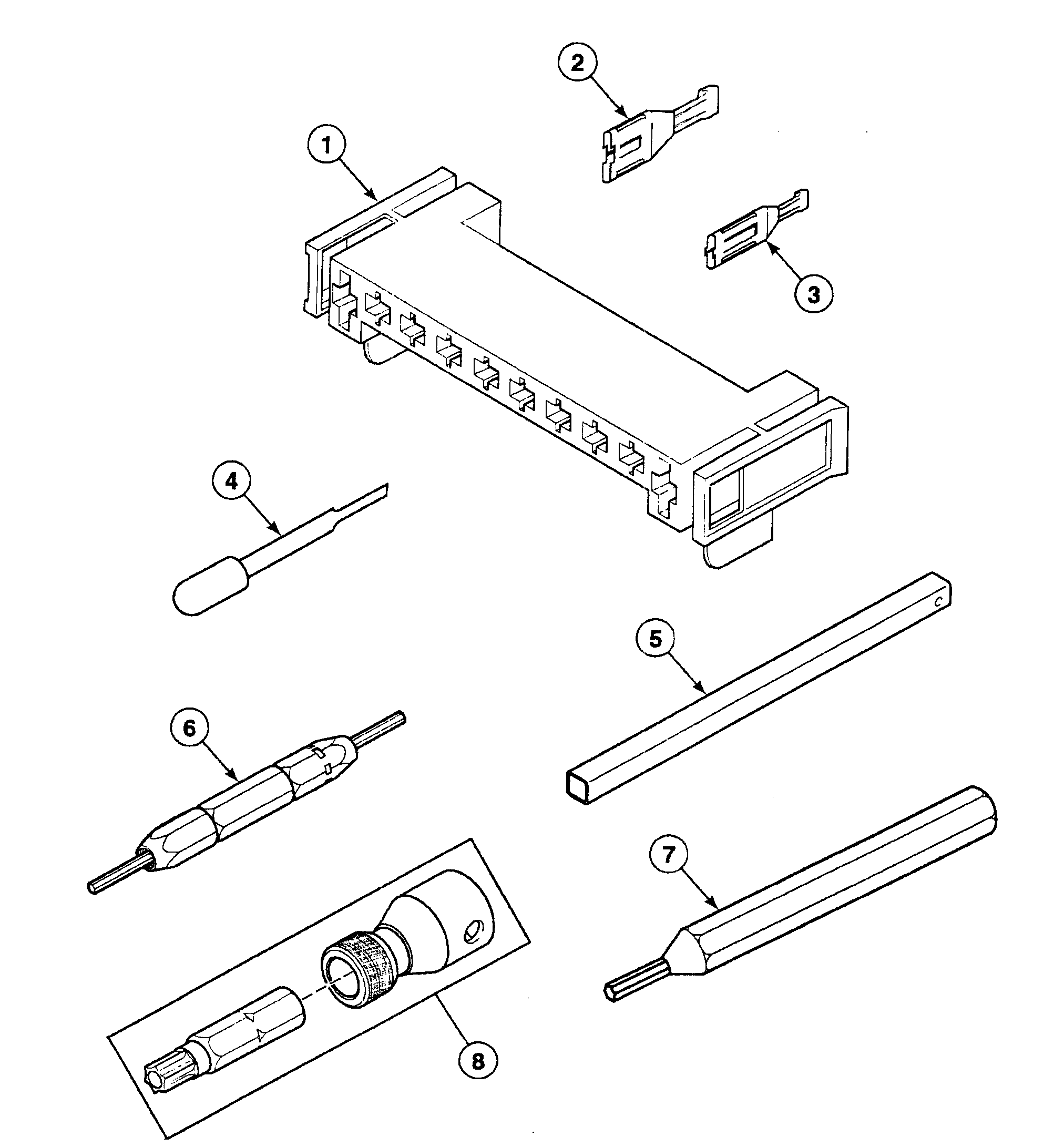 Speed Queen SSEB07WJ1500 tools diagram