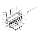 Craftsman 706954771 tool chest diagram