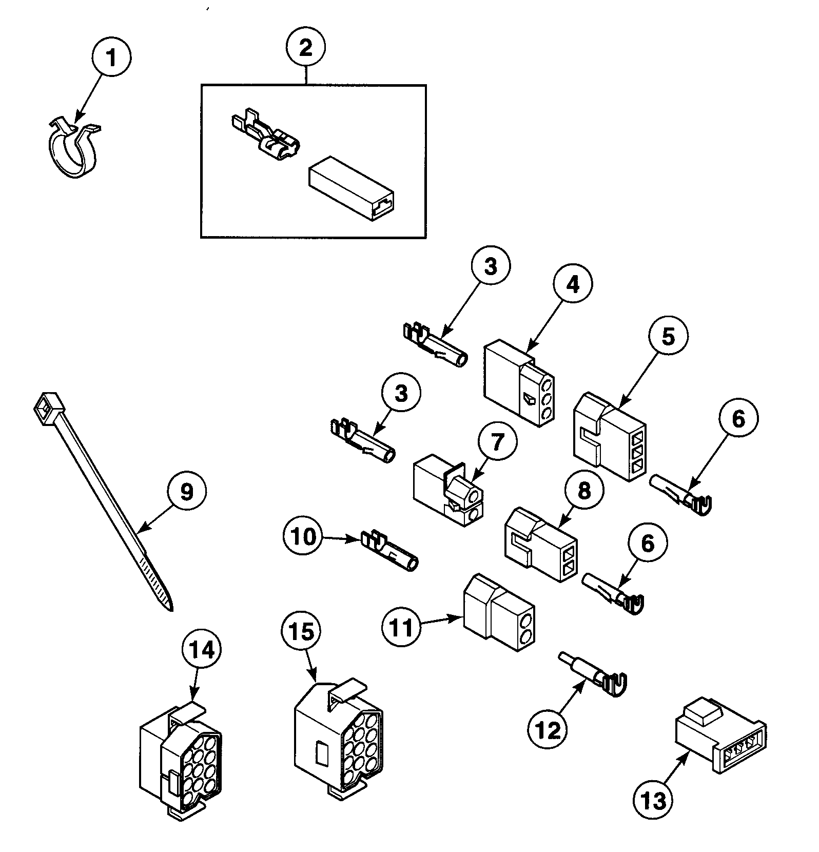 Speed Queen SDG809LF blocks diagram