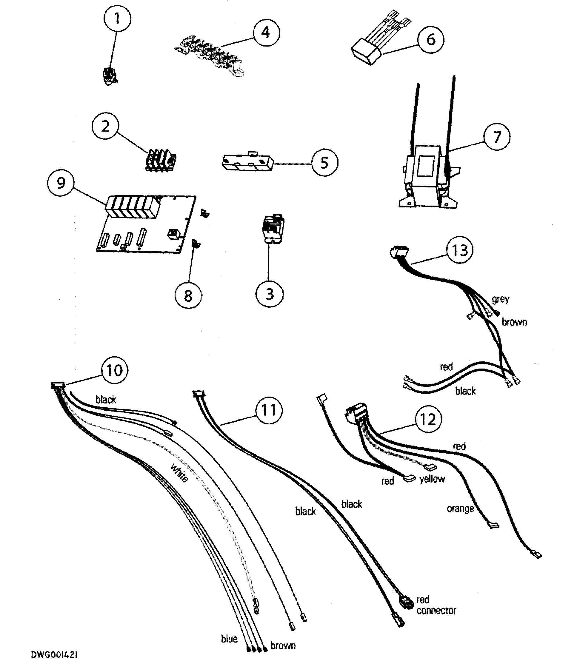 Fisher & Paykel OB30DDEPX1-88491A electronics diagram