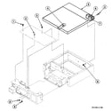 Speed Queen SSEC07WJ cabinet top diagram