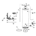 Kenmore 153339372 water heater diagram