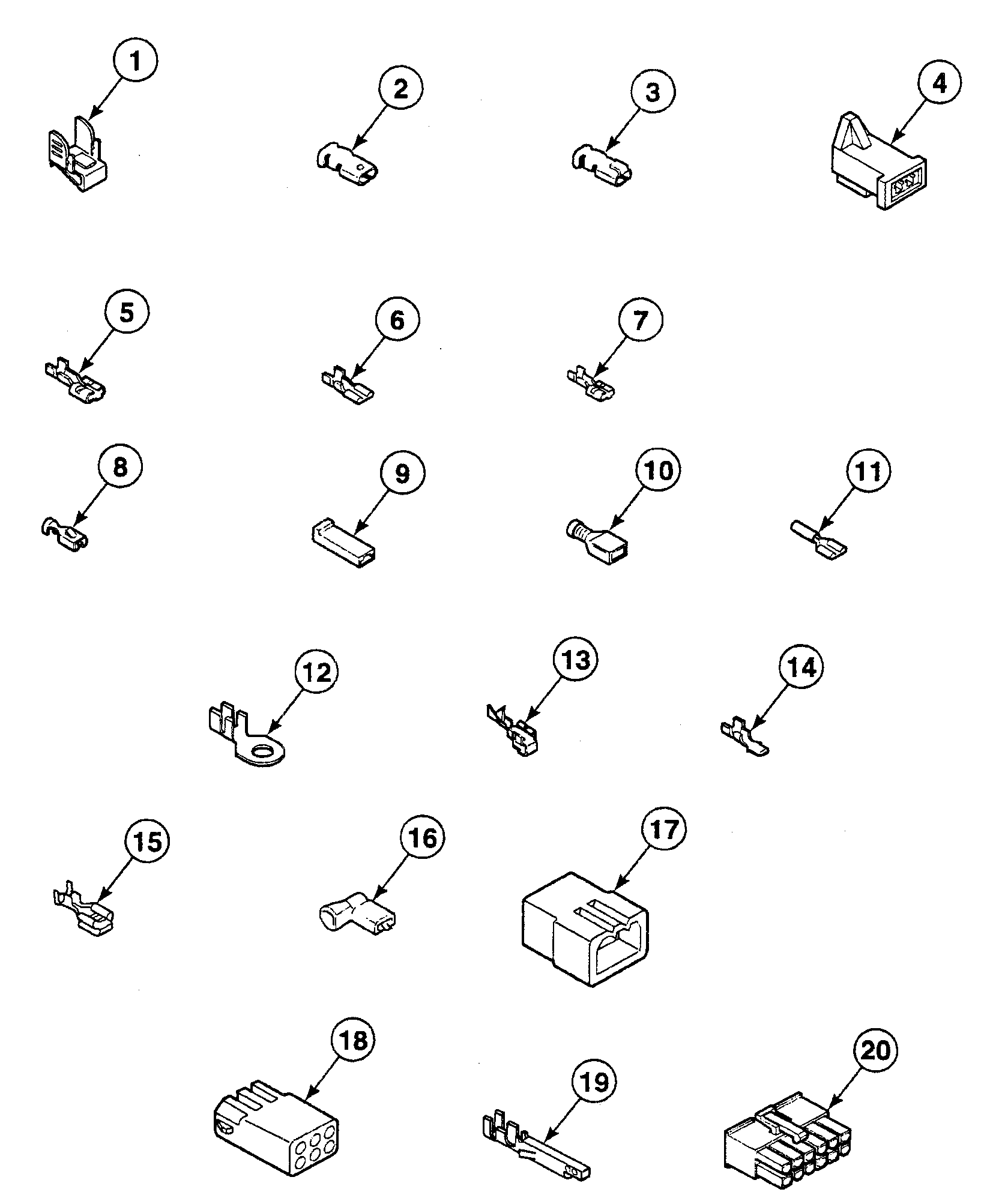 Speed Queen SSG109LF blocks diagram
