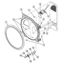 Speed Queen SSG119QF roller assy diagram