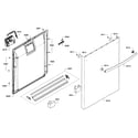 Bosch SHX4AP06UC/53 door assy diagram