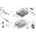 Bosch SHX4AP06UC/53 baskets assy diagram