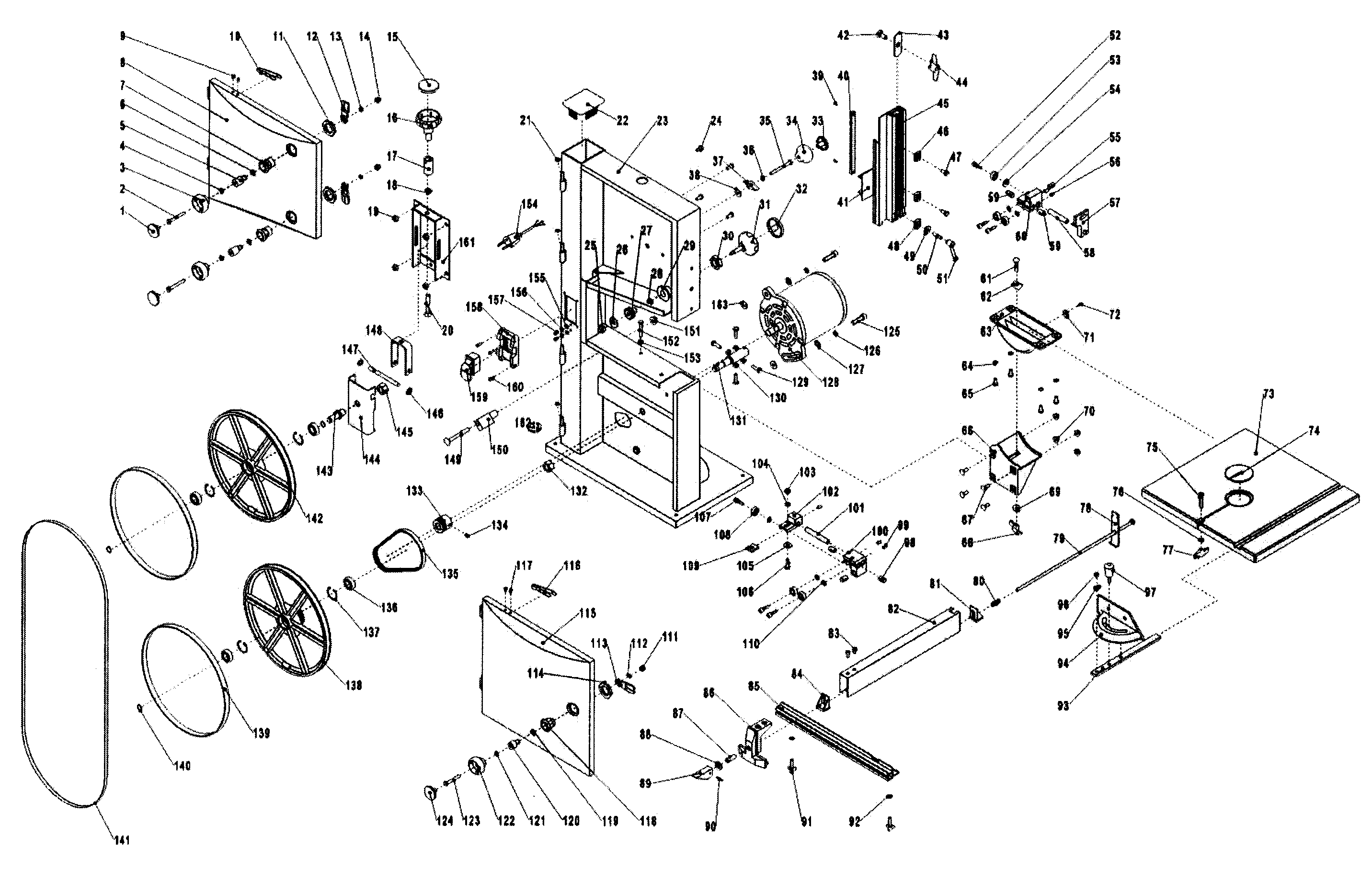 Sears Craftsman 10 Inch Band Saw Parts Reviewmotors.co