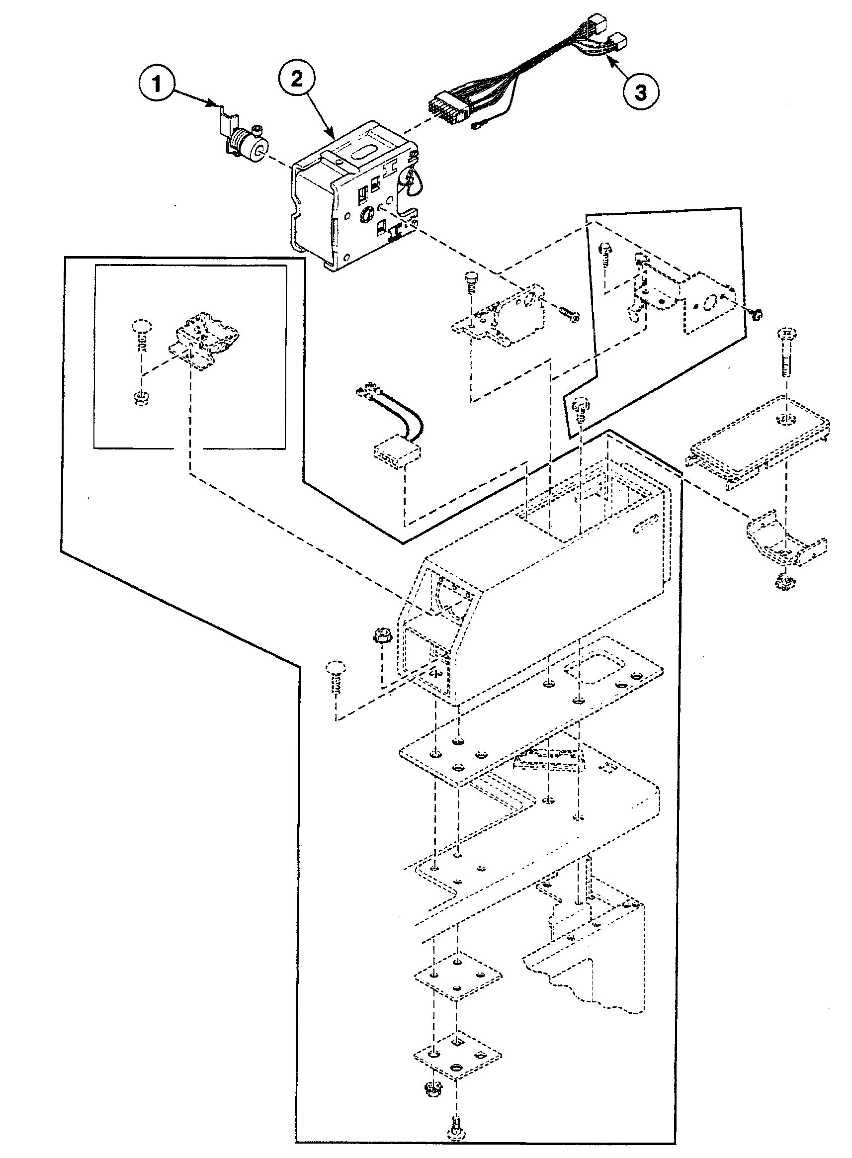 Speed Queen SWT2B0WN1124 timer diagram
