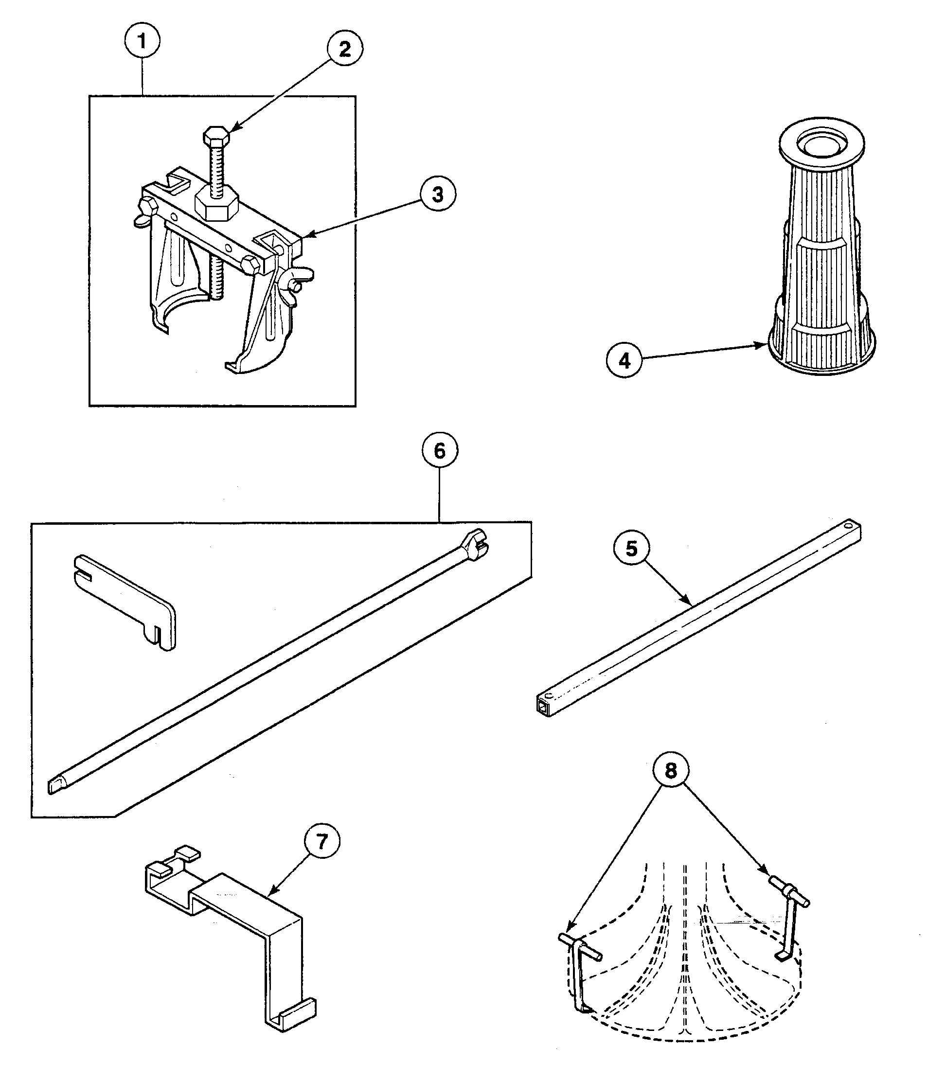 Speed Queen SWT120WM tools 2 diagram