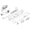 Bosch SHE43P06UC/56 front panel diagram