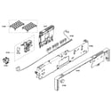 Bosch SHX45P01UC/53 front panel diagram