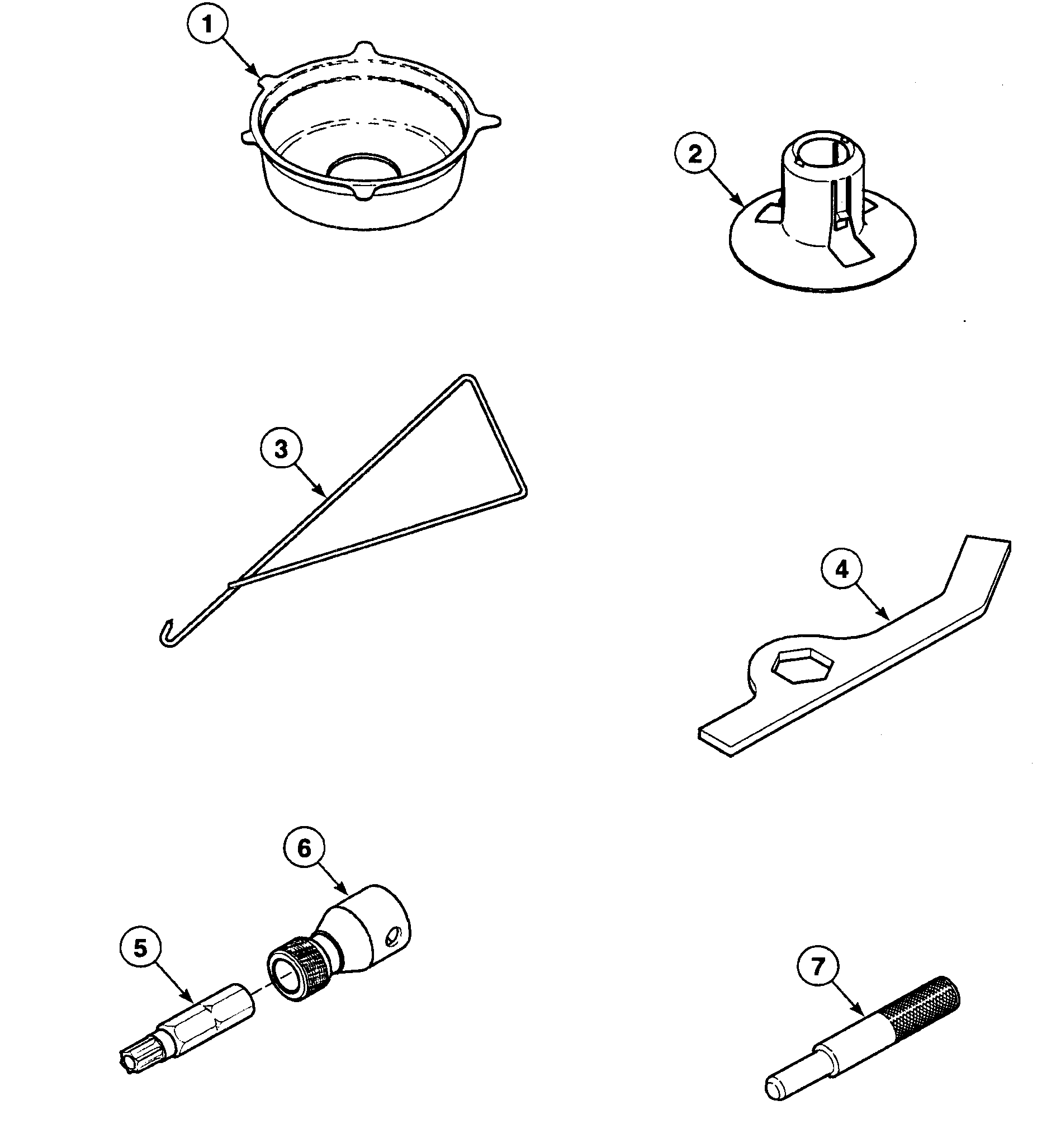 Speed Queen SWT910QN tools 1 diagram