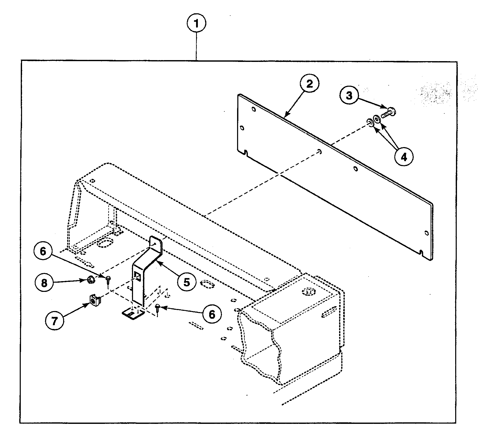 Speed Queen SWTB21WN security kit diagram
