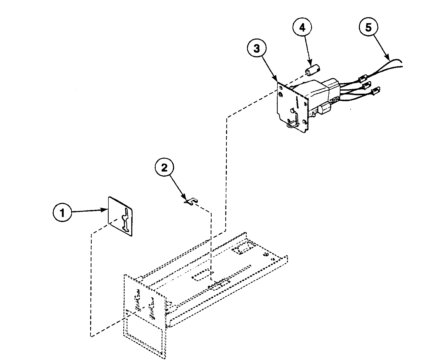 Speed Queen SWTA21LN coin drop diagram