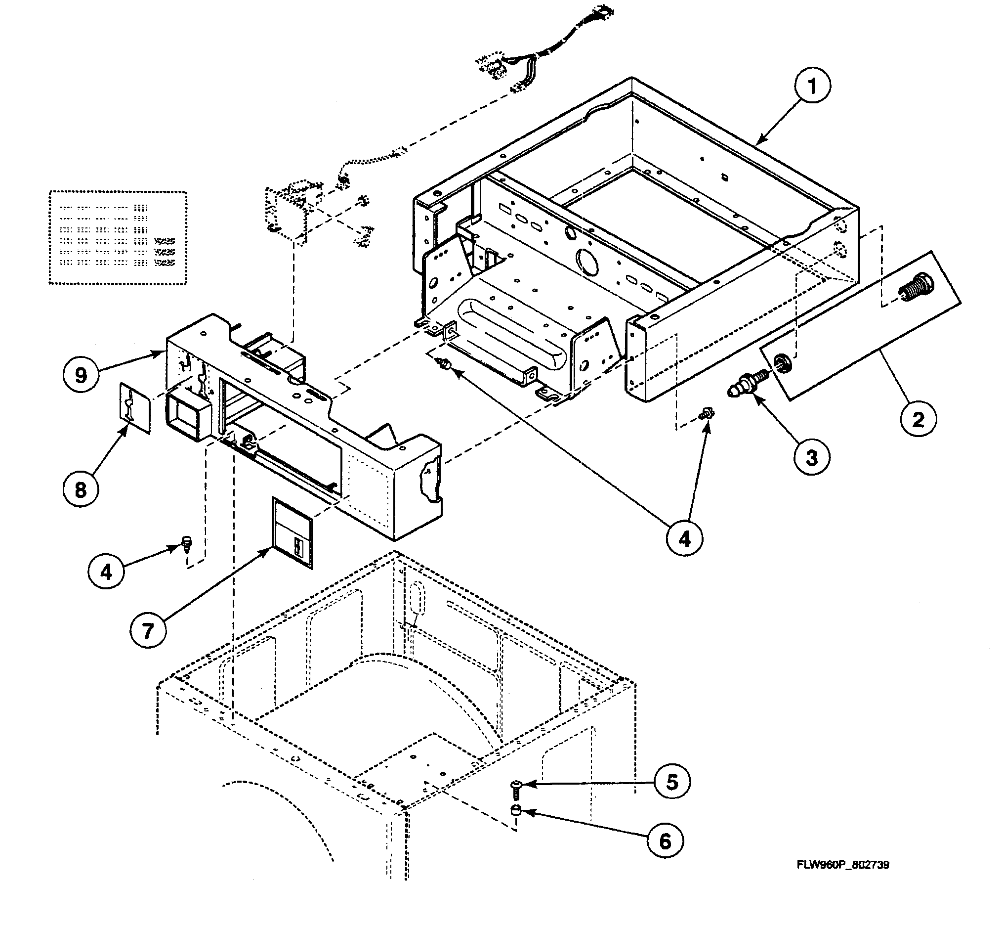 Speed Queen SWFX71QN1127 wrapper assy diagram