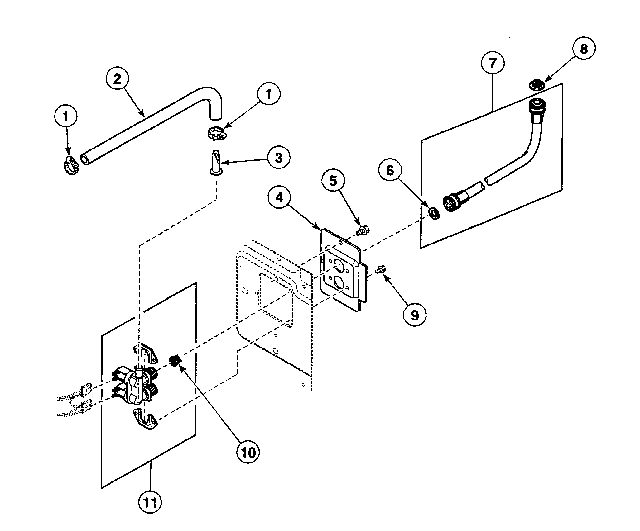 Speed Queen SWFX71QN3000 valve assy diagram