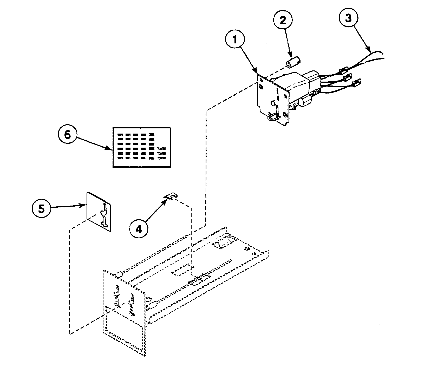 Speed Queen SWFX71NN3050 coin drop 2 diagram